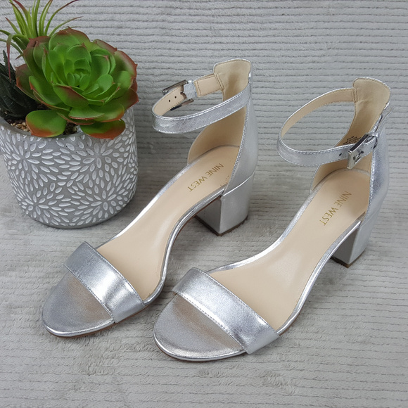 nine west fields block heel sandal